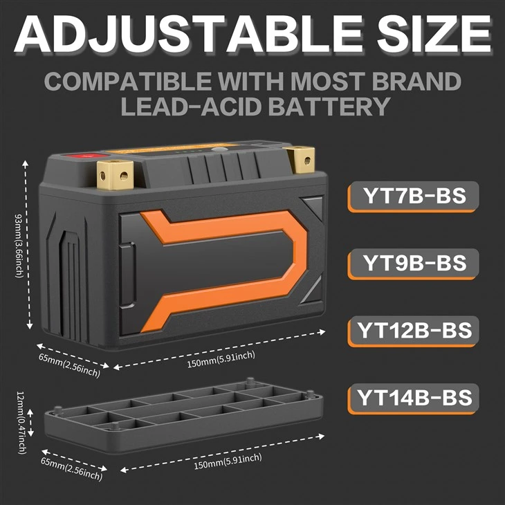 Best Lithium Ion Motorcycle Battery factory